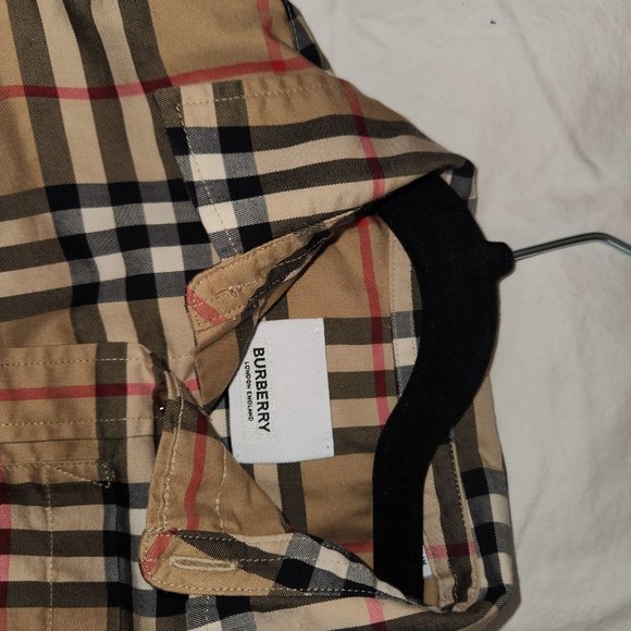 Toddler boys Burberry Button-up Shirt - Picture 3 of 3